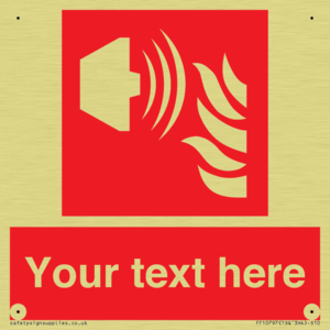 Custom Fire: Fire alarm sounder